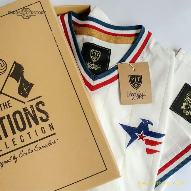 Vintage USA The Yanks Soccer Jersey-Football Shirts Shop