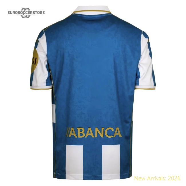 2025-2026 Deportivo La Coruna Home Shirt-Football Shirts Shop