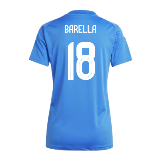 2024-2025 Italy Home Fan Jersey (Ladies) (BARELLA 18)-Football Shirts Shop