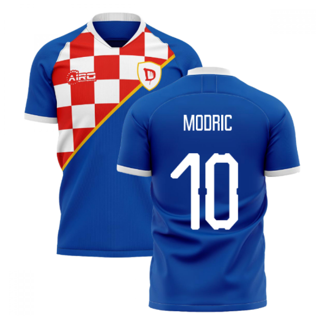 2025-2026 Dinamo Zagreb Home Concept Shirt (Modric 10)-Football Shirts Shop