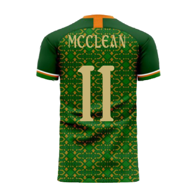 Ireland 2025-2026 Home Concept Football Kit (Libero) (MCCLEAN 11)-Football Shirts Shop