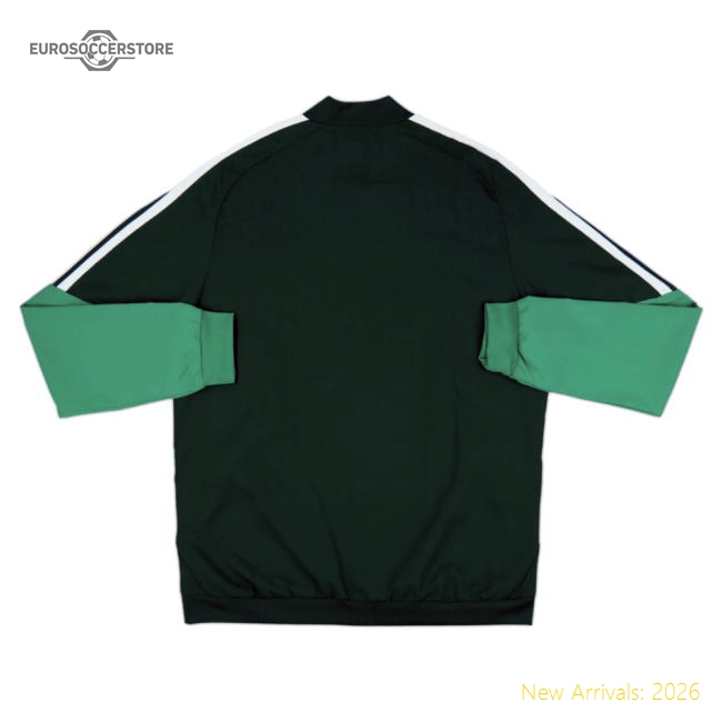 2026-2027 Algeria Presentation Jacket (Dark Green)-Football Shirts Shop