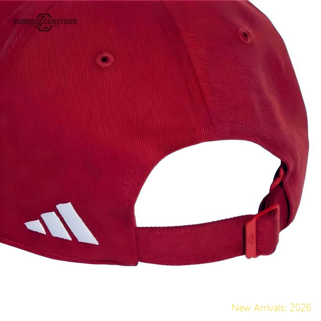 2025-2026 Liverpool Baseball Cap (Red)-Football Shirts Shop