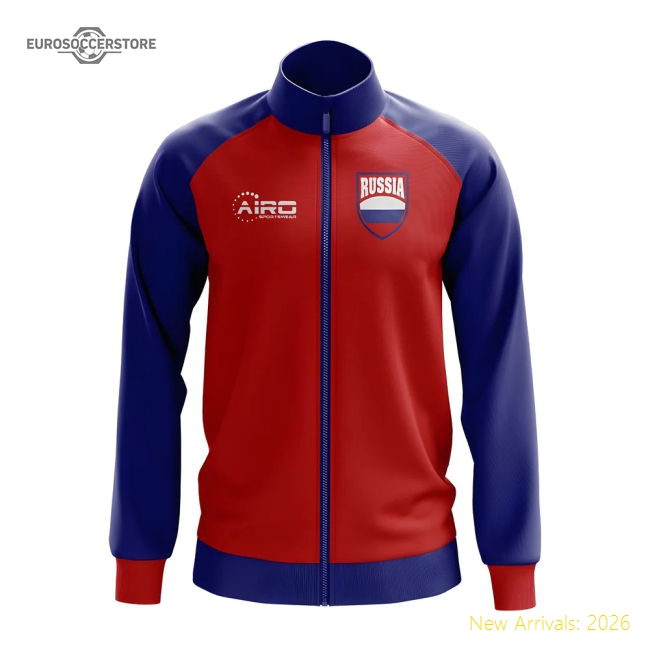 Russia Concept Football Track Jacket (Red)-Football Shirts Shop
