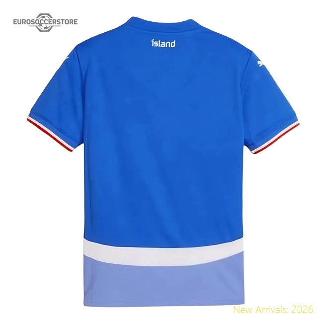 2024-2025 Iceland Home Shirt (Kids)-Football Shirts Shop