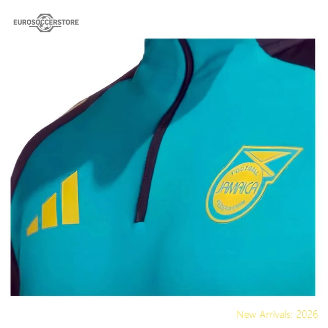 2024-2025 Jamaica Training Top (Green)-Football Shirts Shop