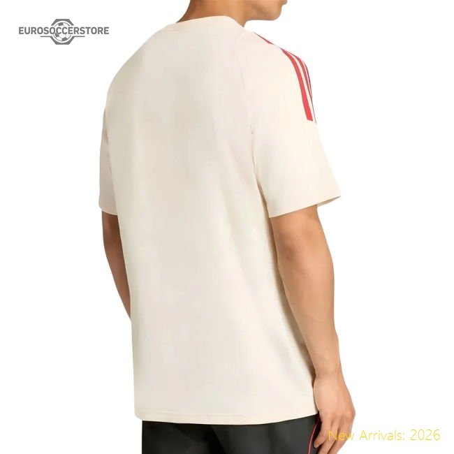 2025-2026 Liverpool Training Tee (White)-Football Shirts Shop
