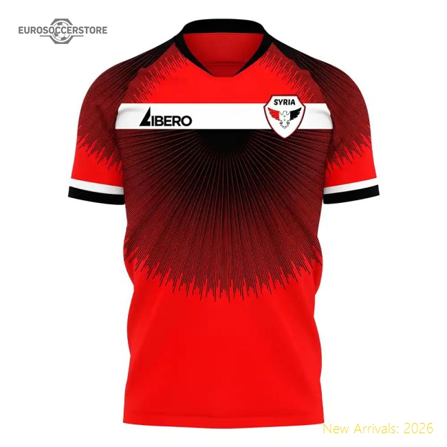 Syria 2025-2026 Home Concept Football Kit (Libero)-Football Shirts Shop