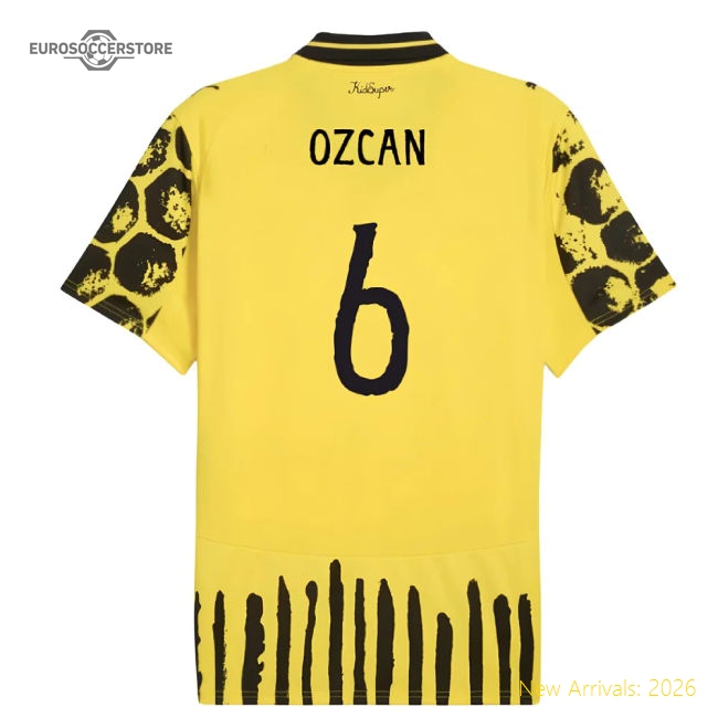 2025-2026 KIDSUPER x Borussia Dortmund CWC Home Shirt (Ozcan 6)-Football Shirts Shop