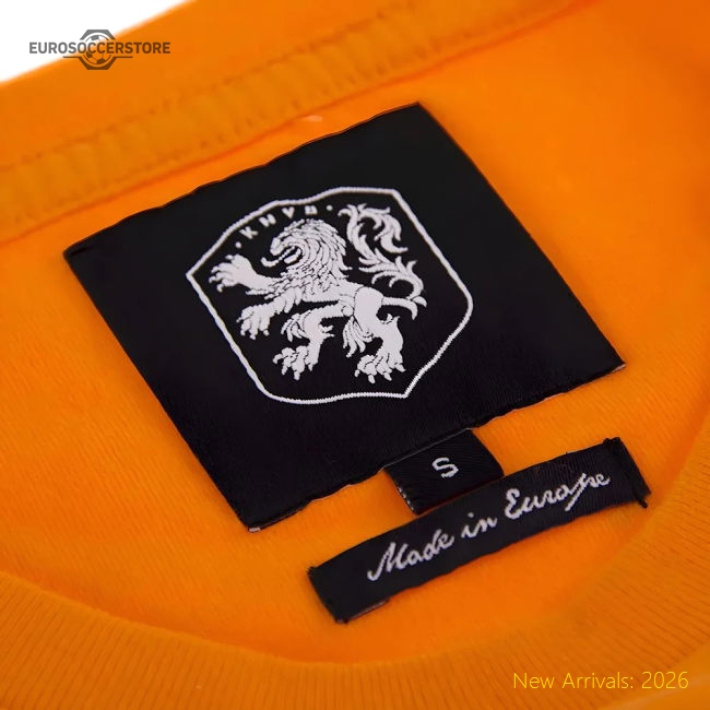 Holland Captain T-Shirt-Football Shirts Shop