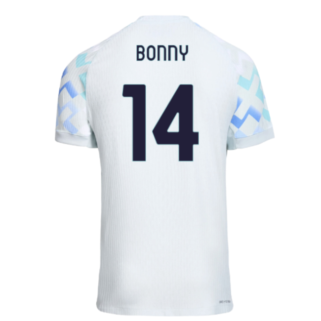 2025-2026 Inter Milan Authentic Away Shirt (Bonny 14)-Football Shirts Shop