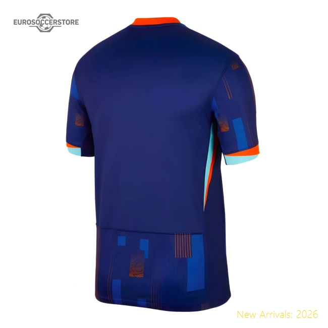 2024-2025 Netherlands Away Shirt (Virgil 4)-Football Shirts Shop