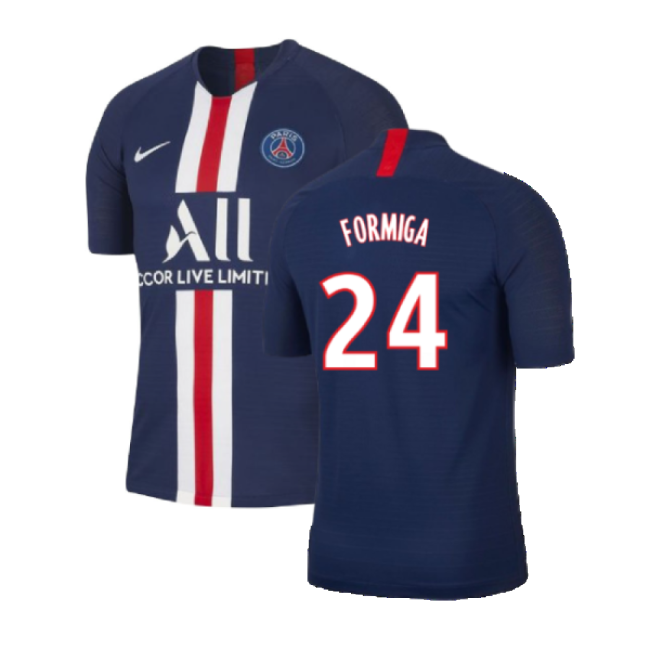 PSG 2019-20 Home Nike Vaporknit Shirt ((Mint) S) (Formiga 24)-Football Shirts Shop