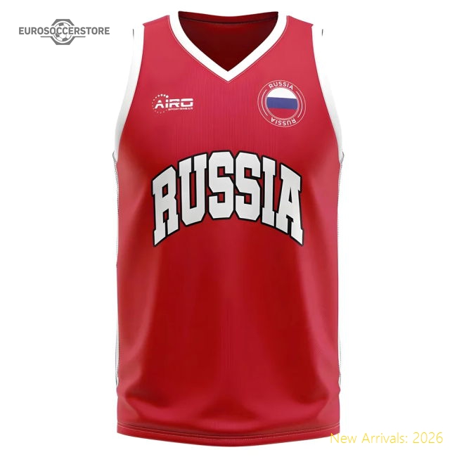 Russia Home Concept Basketball Shirt-Football Shirts Shop