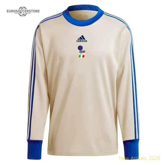2023-2024 Italy Goalkeeper Icon Jersey (Grey)-Football Shirts Shop