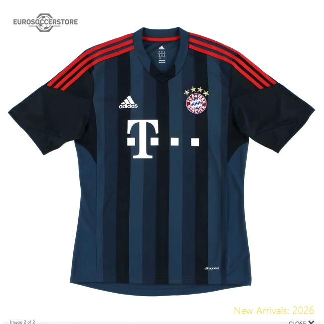 Bayern Munich 2013-14 Third Shirt ((Excellent) S)-Football Shirts Shop