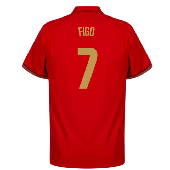 2020-2021 Portugal Home Shirt (FIGO 7)-Football Shirts Shop