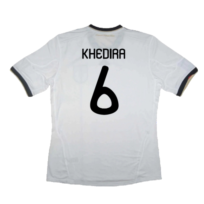 Germany 2010-11 Home Shirt ((Good) S) (KHEDIRA 6)-Football Shirts Shop
