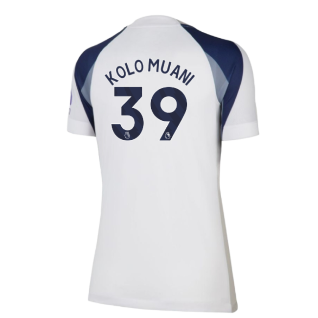 2025-2026 Tottenham Home Shirt (Womens) (Kolo Muani 39)-Football Shirts Shop