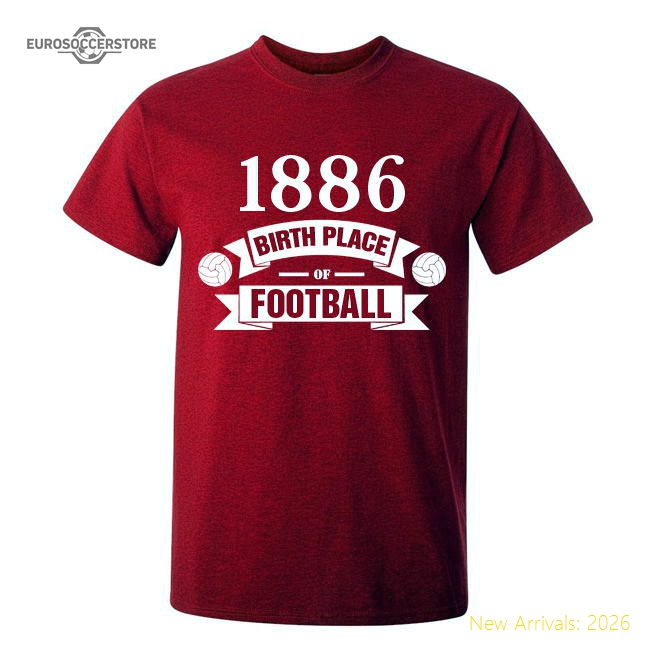 Arsenal Birth Of Football T-shirt (red)-Football Shirts Shop