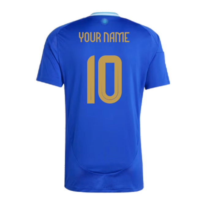 2024-2025 Argentina Away Shirt (Your Name)-Football Shirts Shop