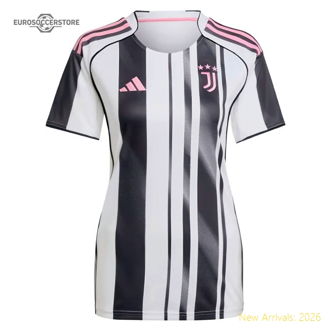 2025-2026 Juventus Home Shirt (Womens)-Football Shirts Shop