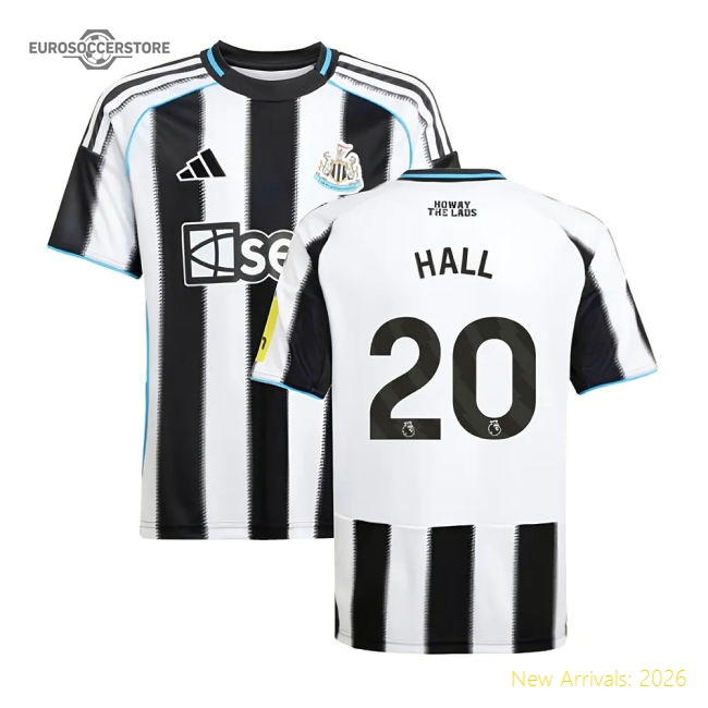 2025-2026 Newcastle Home Shirt (Kids) (Hall 20)-Football Shirts Shop