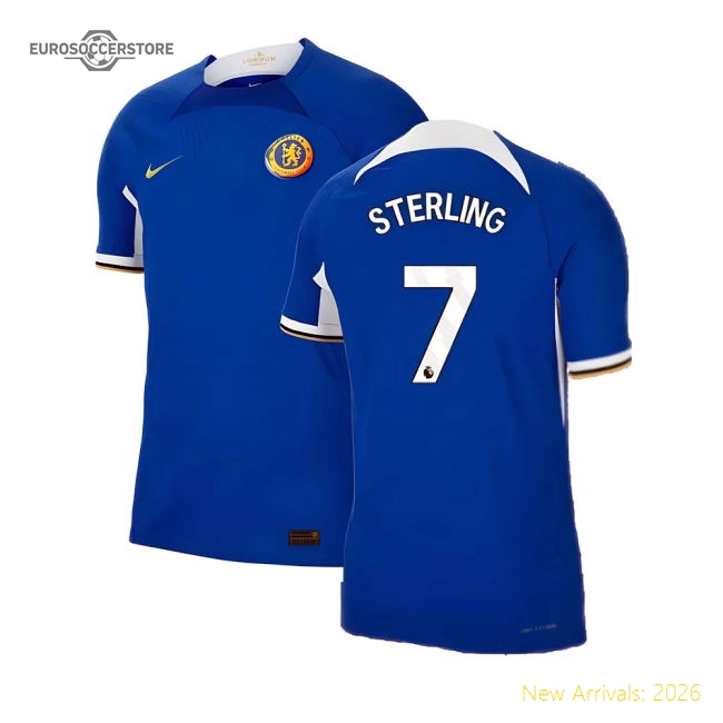 2023-2024 Chelsea Home Authentic Shirt (STERLING 7)-Football Shirts Shop