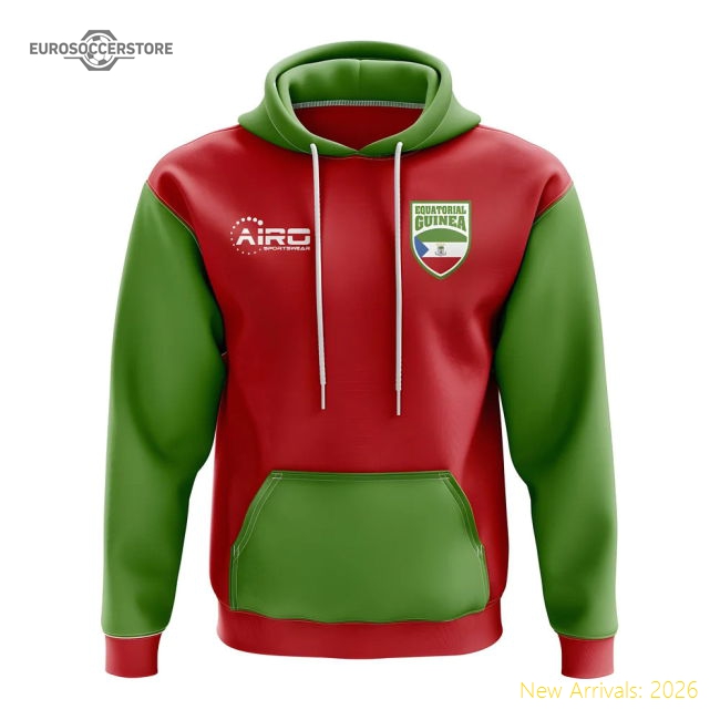Equatorial Guinea Concept Country Football Hoody (Red)-Football Shirts Shop