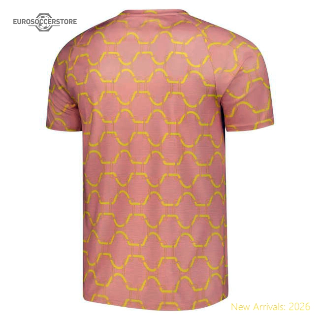2025-2026 AC Milan Warm Up Jersey (Pink Fruit)-Football Shirts Shop