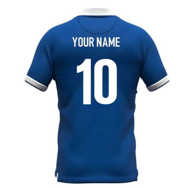 2024-2025 Cyprus Away Shirt (Your Name)-Football Shirts Shop