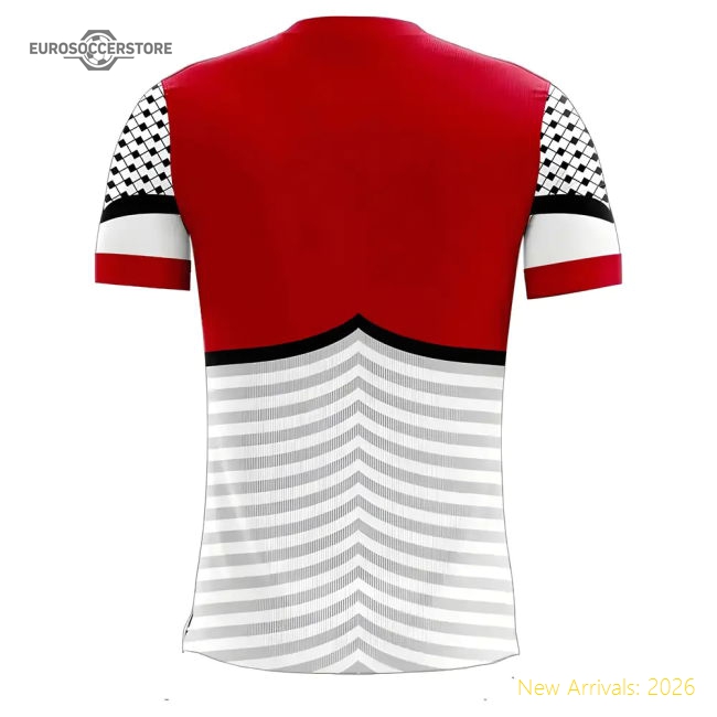 Palestine 2025-2026 Home Concept Football Kit (Libero)-Football Shirts Shop