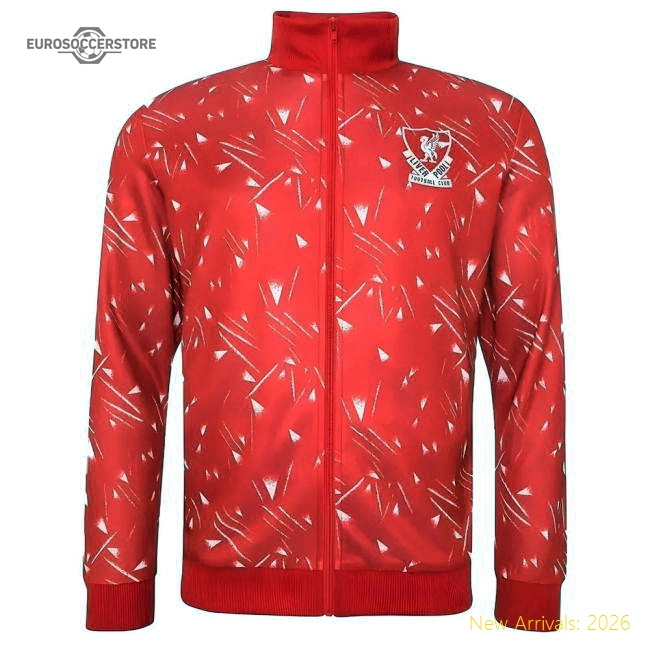 Liverpool 1990 Candy Track Jacket-Football Shirts Shop