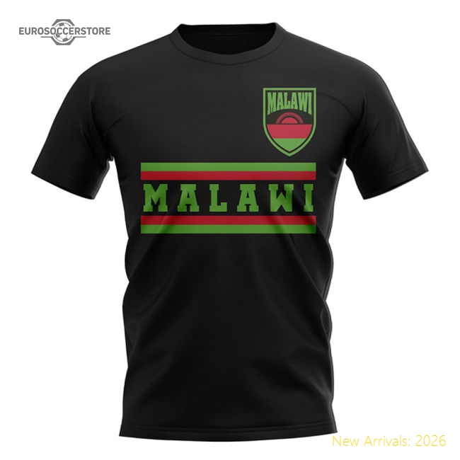 Malawi Core Football Country T-Shirt (Red)-Football Shirts Shop