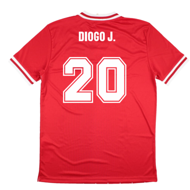 Liverpool 1984 Rome Retro Football Shirt (Diogo J. 20)-Football Shirts Shop