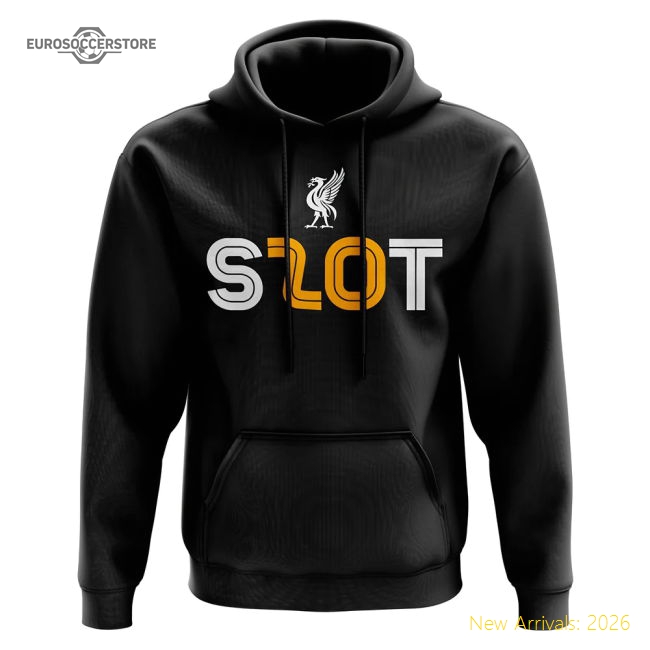 Liverpool Arne Slot 20 Titles Hoody (Black)-Football Shirts Shop