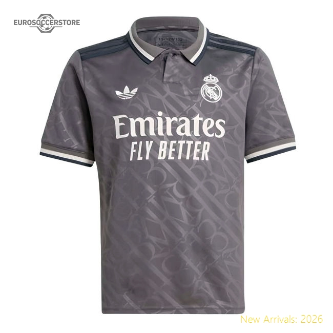 2024-2025 Real Madrid Third Shirt (Kids) (Bellingham 5)-Football Shirts Shop