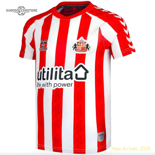 2024-2025 Sunderland Home Shirt (Kids)-Football Shirts Shop