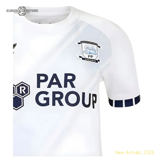 2024-2025 Preston North End Home Shirt (Womens)-Football Shirts Shop