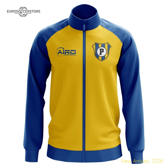 Parma Concept Football Track Jacket (Yellow)-Football Shirts Shop