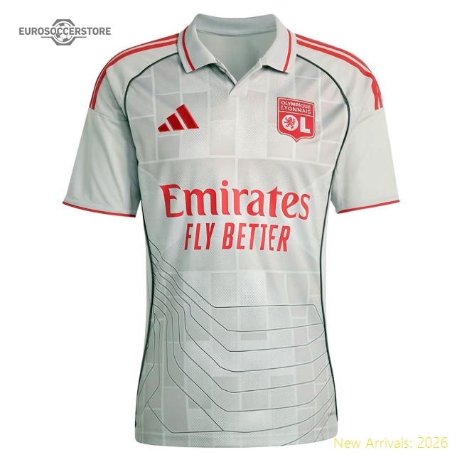 2025-2026 Olympique Lyon Third Shirt (Lacazette 10)-Football Shirts Shop