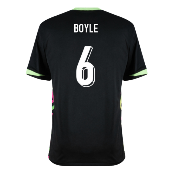 2025-2026 Australia Away Shirt (Boyle 6)-Football Shirts Shop