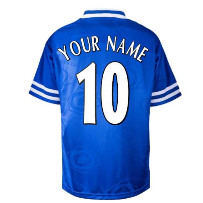 Leicester City 1997 Home Retro Shirt (Your Name)-Football Shirts Shop