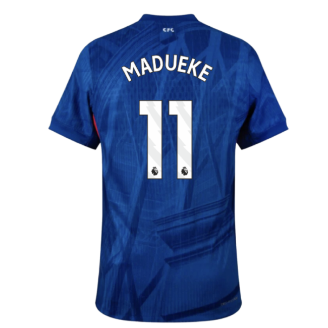2025-2026 Chelsea Home Authentic Shirt (Madueke 11)-Football Shirts Shop