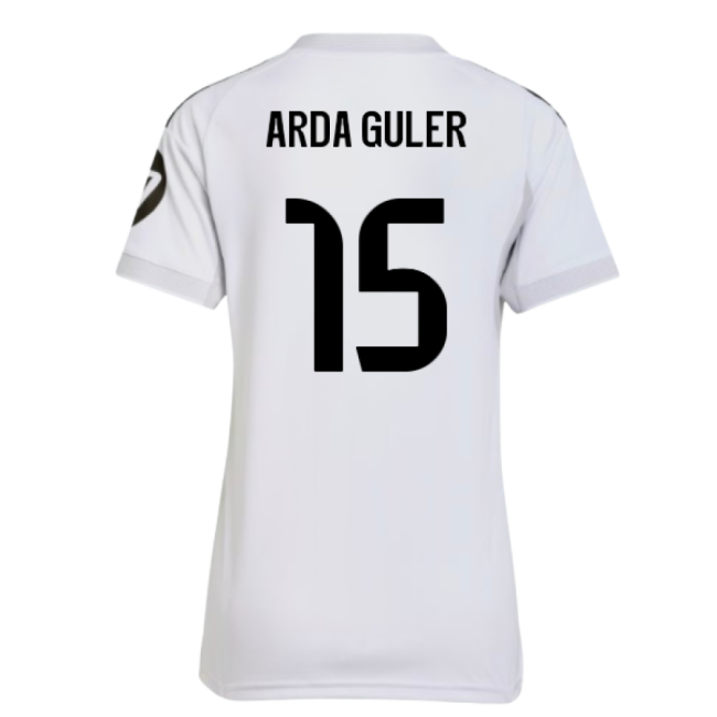 2025-2026 Real Madrid Home Shirt (Womens) (Arda Guler 15)-Football Shirts Shop