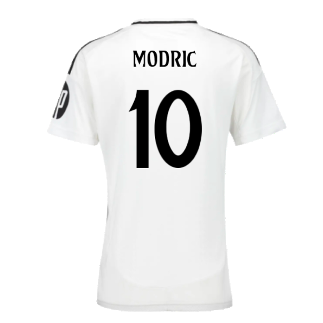 2024-2025 Real Madrid Home Shirt (Womens) (Modric 10)-Football Shirts Shop