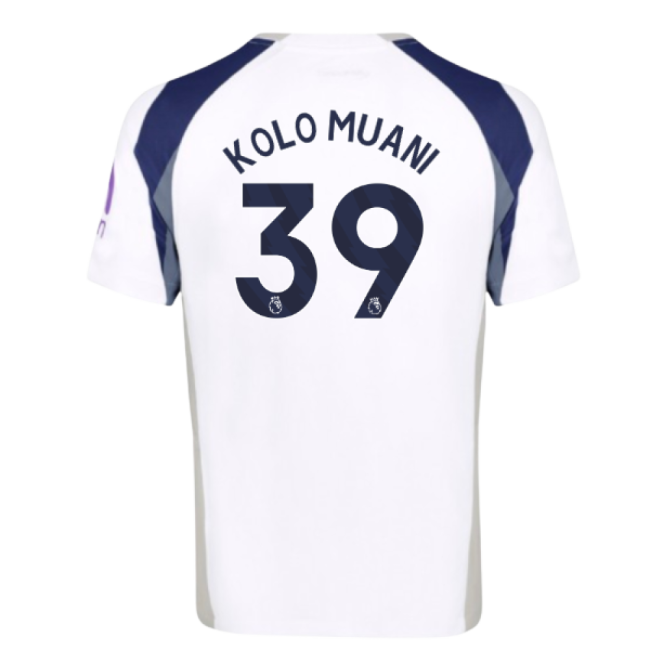 2025-2026 Tottenham Hotspur Home Shirt (Kolo Muani 39)-Football Shirts Shop