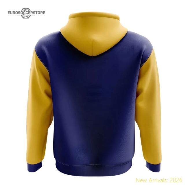 Nauru Concept Country Football Hoody (Blue)-Football Shirts Shop