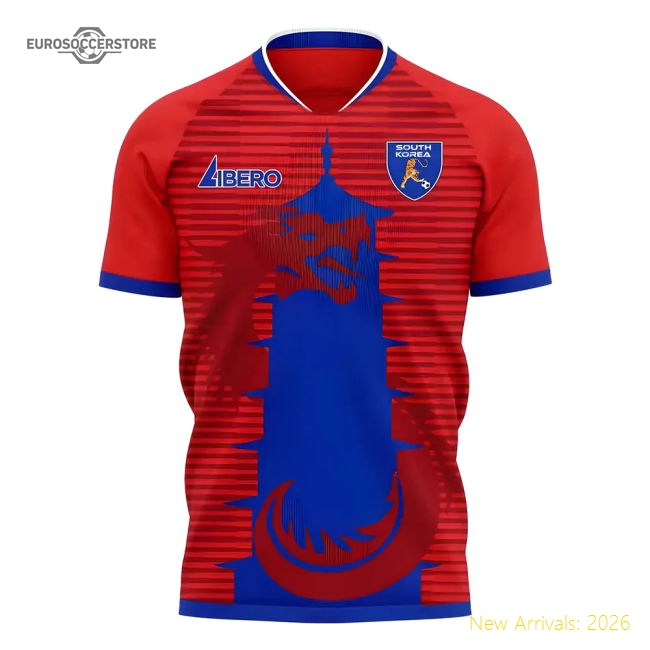 South Korea 2025-2026 Home Concept Football Kit (Libero) - Baby-Football Shirts Shop