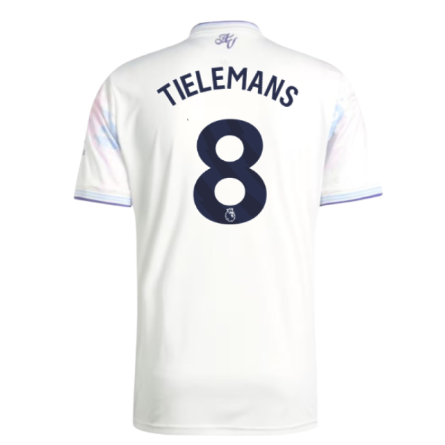 2025-2026 Aston Villa Third Shirt (Tielemans 8)-Football Shirts Shop